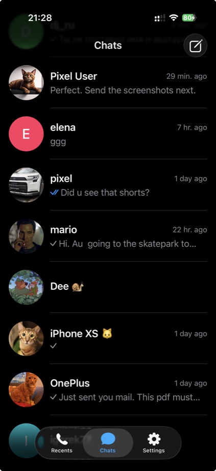 MegaMes Russian chats list